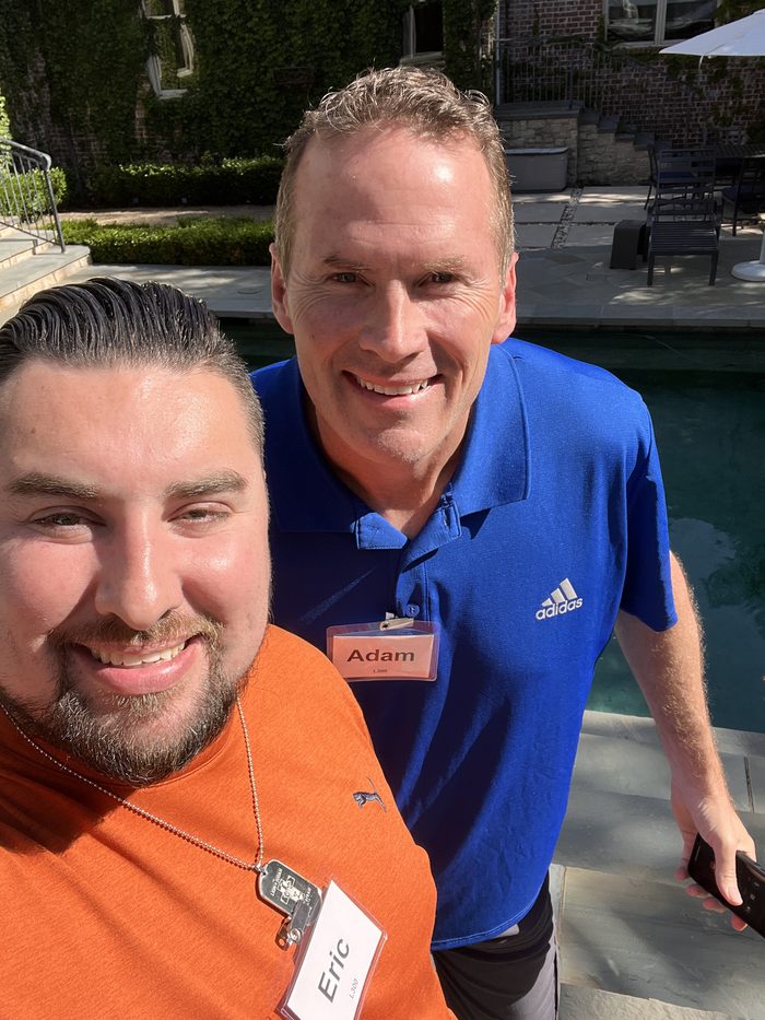 Eric Skeldon with a DFW roofing leader