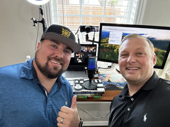 Eric Skeldon on a podcast